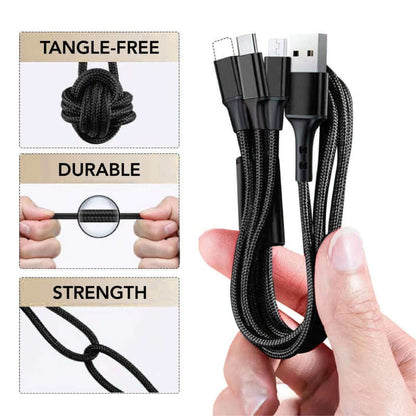 3 IN 2 Fast Charging Cable Executive Gifts Singapore