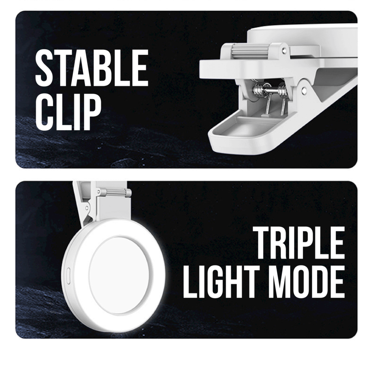Selfie Rear Mirror Clip With Led Light Executive Corporate Gifts Singapore