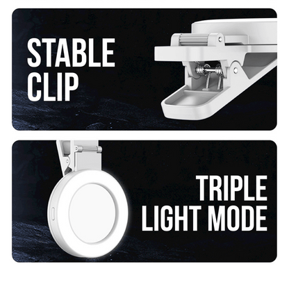 Selfie Rear Mirror Clip With Led Light Executive Corporate Gifts Singapore
