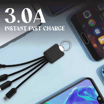 3 in 2 Fast Charging Cable (Rectangular) Corporate Gifts Singapore