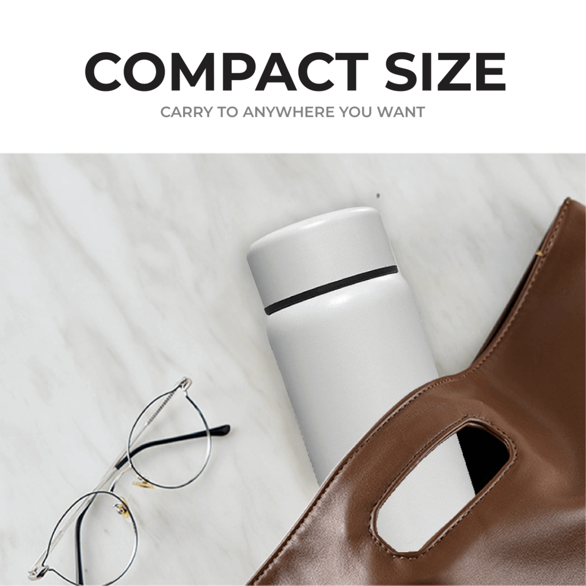 Refined 380ml Stainless Steel Vacuum Flask Corporate Gifts Singapore