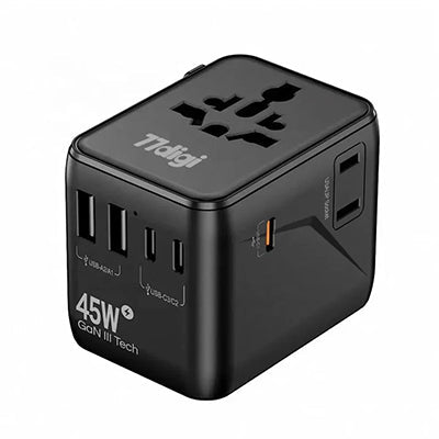 77digi 45W 3 Type-C + 2 USB A Travel Adapter WWA45