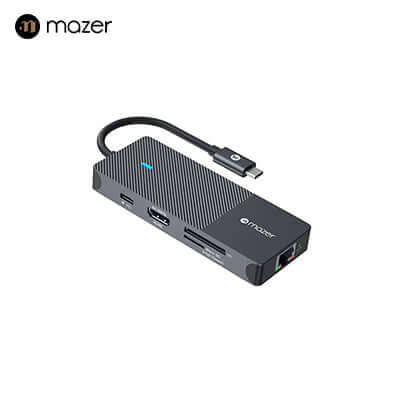 Mazer USB C Multiport Hub 8-in-1