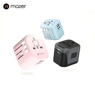 Mazer Infinite Travel Universal Travel Charger Executive Corporate Gifts Singapore