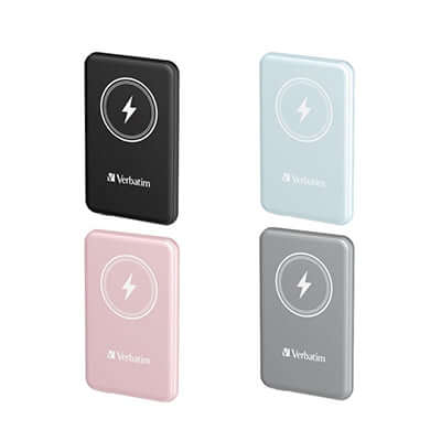 Verbatim 5000mAh Magnetic Wireless Power Bank (MCP-5) Executive Corporate Gifts Singapore