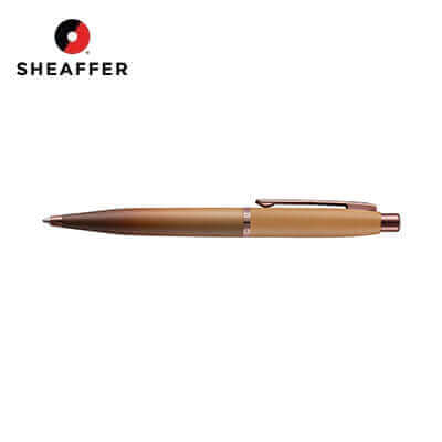 Sheaffer® Coffee Edition Matt Brown Ballpoint Pen with Regal Brown PVD Trims Corporate Gifts Singapore