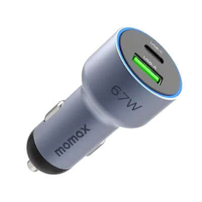 Momax MoVe Dual Port Car Charger 67W Executive Corporate Gifts Singapore