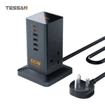 TESSAN 65W GaN Extension Tower with USB C Charging Station Corporate Gifts Singapore
