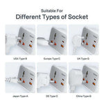 TESSAN Wall Plug Socket Extender with USB-C Cable Corporate Gifts Singapore