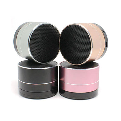 Round Metallic Bluetooth Speaker Executive Corporate Gifts Singapore