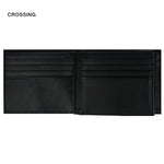 Crossing Infinite Bi-Fold Leather Wallet With Flap And Coin Pouch RFID