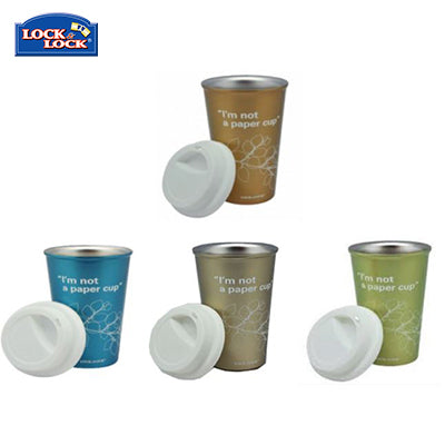 Lock & Lock New Stainless Steel Eco-Friendly Mug 440ml Executive Corporate Gifts Singapore