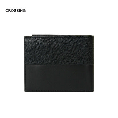 Crossing Infinite Bi-Fold Leather Wallet [12 Card Slots] RFID Executive Gifts Singapore