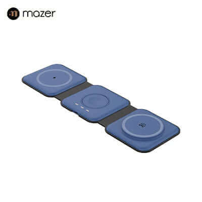 Mazer Mag Trifold 3-in-1 Foldable Wireless Charger (UK Edition) Corporate Gifts Singapore