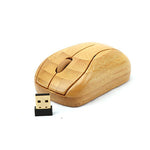 Eco-Friendly Bamboo Wireless Mouse | AbrandZ Corporate Gifts