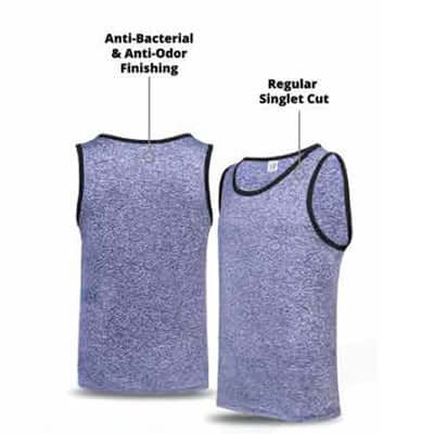 Ultifresh Heather Dri-Fit Singlet (Unisex) Executive Corporate Gifts Singapore