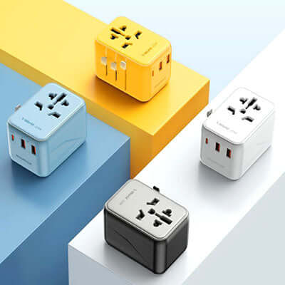 Momax 1-World 3-Port Travel Charger 20W Executive Corporate Gifts Singapore