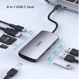 Aukey CB-C85 USB C Hub 8-in-1