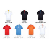 Ultifresh Oriental Zip Up Collar Polo T-Shirt