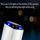 Mini Cube Metallic Bluetooth Speaker