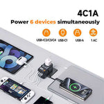 TESSAN 85W Travel Adapter with Built-in USB-C 75cm Cable Corporate Gifts Singapore