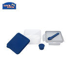 Lock & Lock To Go Lunch Box with Divider, Poke, Knife 1.2L