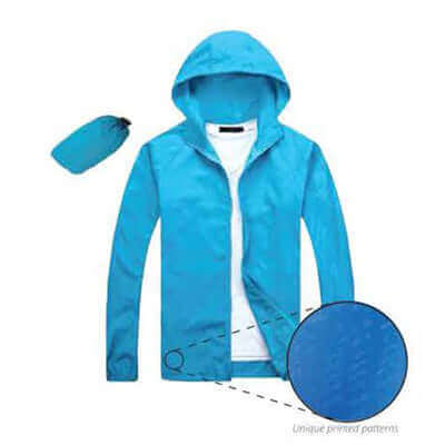 Lightweight Microfiber Jacket in A Bag (Packable) Executive Corporate Gifts Singapore
