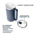 Yeti Rambler® 64 oz Pitcher with Twist-To-Lock Pitcher Lid Corporate Gifts Singapore