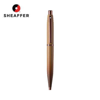 Sheaffer® Coffee Edition Matt Brown Ballpoint Pen with Regal Brown PVD Trims Corporate Gifts Singapore