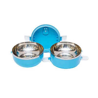 Round-shaped Stainless Steel Lunch Box Executive Corporate Gifts Singapore