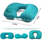 Travel Inflatable U-Shaped Neck Pillow