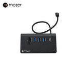 Mazer USB C Multiport Hub Hub 6-in-1 Desktop