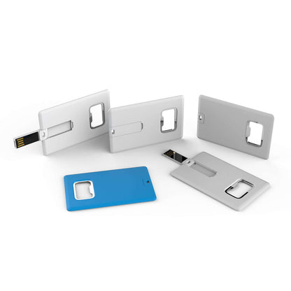 UK70 Card USB Flash Drive with Beer Opener Executive Gifts Singapore