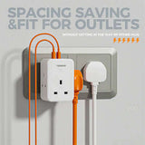 TESSAN Multi Plug Extension Wall Adapter with 2 USB and Type C Corporate Gifts Singapore