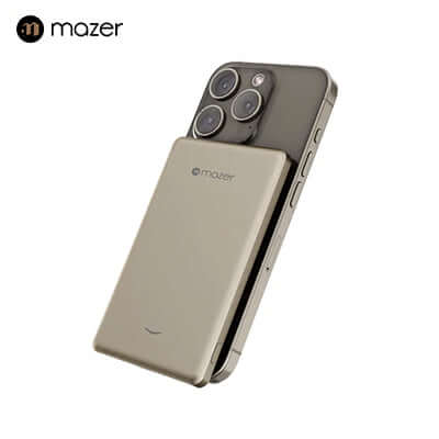 Mazer MagAir19 5000mAh Ultra Slim Magnetic Wireless Power Bank Executive Corporate Gifts Singapore