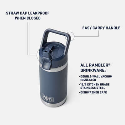 Yeti Rambler® Jr. 12 oz Kids Bottle With Color Matched Straw Cap Corporate Gifts Singapore