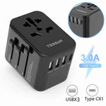 TESSAN 17W Travel Charger with 3 USB and 1 Type C Corporate Gifts Singapore