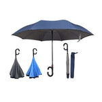 23'' Inverted Foldable Auto Umbrella | AbrandZ Corporate Gifts