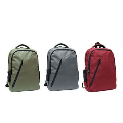 2 Tone Nylon Backpack | AbrandZ Corporate Gifts