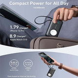 Anker MagGo Power Bank 35W Max PD 10000mAh A1657 showing compact design and charging capabilities.