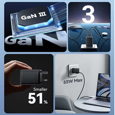 Vention 65W GaN Charger Corporate Gifts Singapore
