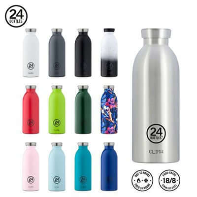 24 Bottles Clima Insulated Water Bottle 500ML | AbrandZ Corporate Gifts