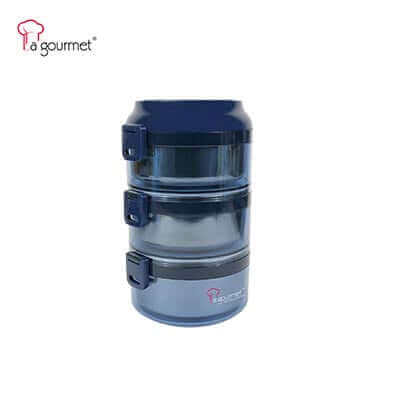 La Gourmet Pack To Go 2.35L 3-Tier Carrier With Removeable S/S Inner Bowl Executive Corporate Gifts Singapore