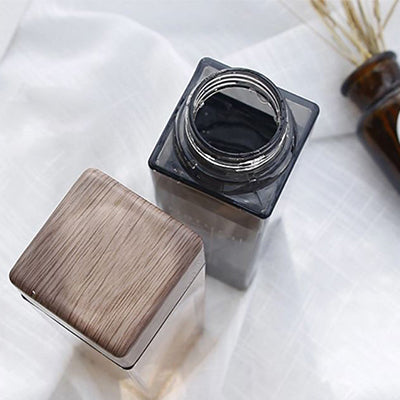 BPA Free Square Water Bottle with Bamboo Lid 500ml Executive Corporate Gifts Singapore