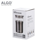 Algo Double Wall Insulated SS Coat Glass Mug 350ml | AbrandZ Corporate Gifts