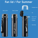 710ml Stainless Steel Flask with Fan