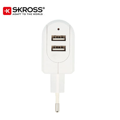 SKROSS 2 Port USB Charger - EURO Executive Corporate Gifts Singapore