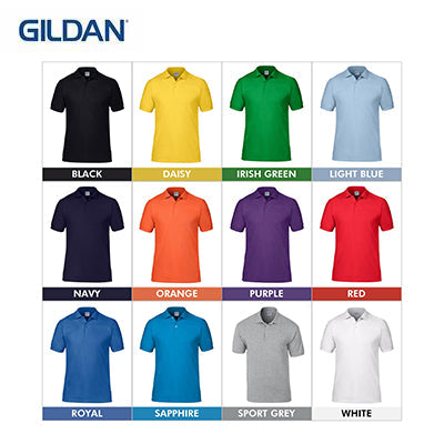 Gildan 73800 Easy Care Adult Double Pique Sport Shirt | AbrandZ Corporate Gifts