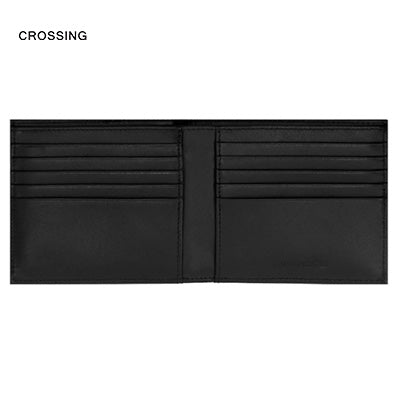 Crossing Infinite Bi-Fold Leather Wallet [18 Card Slots] RFID Executive Gifts Singapore