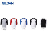 Gildan Adult 3/4 Sleeve Raglan T-Shirt | AbrandZ Corporate Gifts